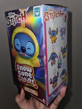 NIB Disney Stitch Snowcone Swirl Vinyl Plush Blind Mysterty Box Collect All 7!
